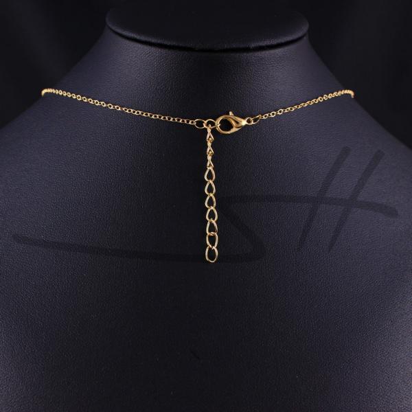 Collar Y Colgante Corazón, Cadena Mujer, Oro Amarillo, En Estuche,